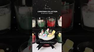 Our Christmas Collection Is Here christmascandle smallbusiness holidaycollection gift [upl. by Nivk]