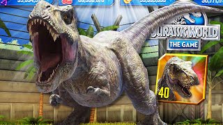 REXY TREX GEN 3 IN JURASSIC WORLD THE GAME Jurassic World  The Game  Ep 419 [upl. by Mathews324]