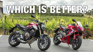 Naked Bikes VS Full Fairing Bikes [upl. by Ahsilat]