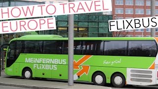 Travel Europe  cheap ways to get around by bus by plane or by train [upl. by Tuinenga740]