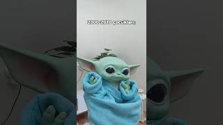 Baby Yoda eski ve yeni Ã§izgi filmler ðŸ¤”  Baby Yoda babyyoda [upl. by Boorman]