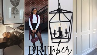 BRITOBER VLOG 4  We hit 14k Starting therapy DIY panel wall Amazon [upl. by Batholomew]