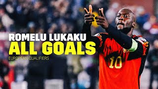 Romelu Lukaku all 1️⃣4️⃣ European Qualfiers goals 🇧🇪🔥 [upl. by Llerrat]