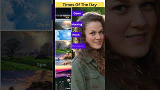 Times Of The Day in English english learnenglishspokenenglish [upl. by Susana984]