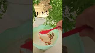 Ice cream only cream and schokobananenrecipes shotsvideo noadditives homemade simple quick [upl. by Eilliw]