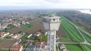 75  NITREX  CASALNOVO water tower controlled demolition [upl. by Anot]