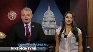 Rep Mike McIntyre DNC and Aly Raisman fight Underage Drinking [upl. by Assille580]