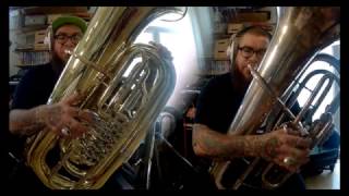 DONNA LEE  MK II Rough Tuba Edit JAZZ TUBA SOLO [upl. by Rafat]