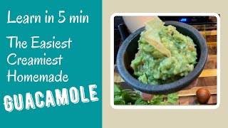 Provecho How to make Homemade GUACAMOLE  Recipe and TIPS to get the best GUACAMOLE [upl. by Ymmak]