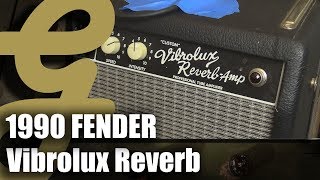 1990 Custom Vibrolux Reverb [upl. by Adnarb]