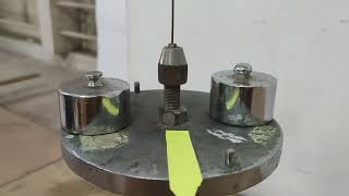 Exp1  Torsional Pendulum Experiment  1st semester  Anna University Syllabus [upl. by Daht708]