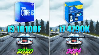 i3 10100F vs i7 4790K  6 Years Difference [upl. by Lav198]