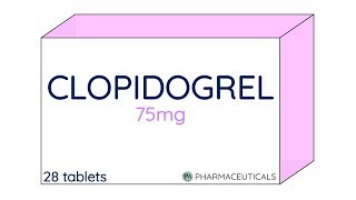 Clopidogrel  Mechanism of action [upl. by Gittel]