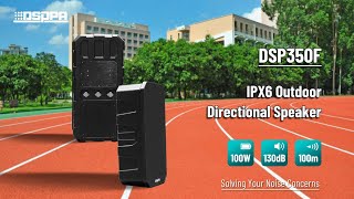 DSPPA  DSP350F IPX6 Outdoor Directional Speaker [upl. by Percy]