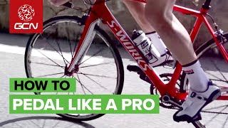 How To Pedal Like A Pro  Road Bike Skills And Technique [upl. by Gnahk]