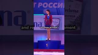 Figure skatings Olympic champion🥇🥹figureskating annashcherbakova olympicgames olympics [upl. by Ellecram]