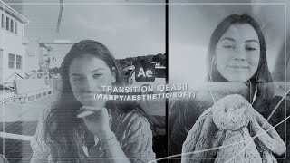 aesthetic transition ideas  project file  AFTER EFFECTS [upl. by Eidassac]