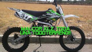 PIT BIKE MALCOR XLZ 125cc [upl. by Milo752]