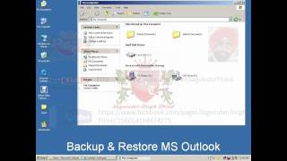 ✅ Backup and Restore MS Outlook in Hindi [upl. by Cardie]