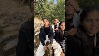 First time trek with sisters 😍  Haalat kharaab 🫠  shorts minivlog vlog brothersister [upl. by Craig475]