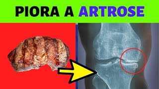 ARTRITE E ARTROSE  3 ALIMENTOS QUE PODEM PIORAR SUAS DORES [upl. by Amatruda]