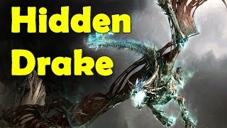 Skyrim Secrets Hidden Cave Dragon [upl. by Mayeda448]