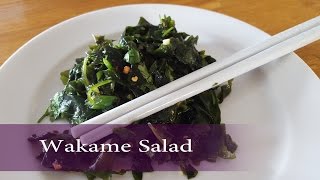 Japanese Seaweed Salad Recipe  Wakame Salad [upl. by Cinderella]