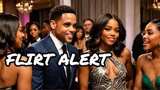 Michael Ealy Flirts with Meagan Good Regina Hall and Gabrielle Union [upl. by Arimak]