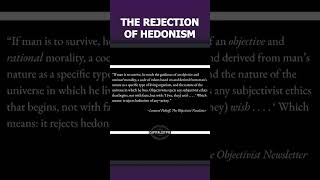 The Rejection of Hedonism [upl. by Osicnarf576]