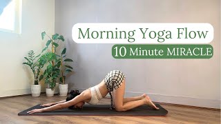 10 Min Morning Yoga to FEEL INCREDIBLE [upl. by Emmit851]