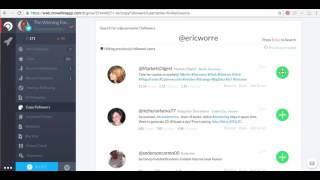 How to Use the Copy Followers feature on Crowdfire [upl. by Prosper963]