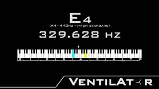 E4  329628hz A440hz Tone For Instrument Tuning [upl. by Sedlik]