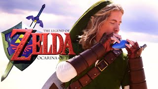 EPIC  The Legend of Zelda Ocarina of Time Medley on REAL Ocarina [upl. by Eciral638]