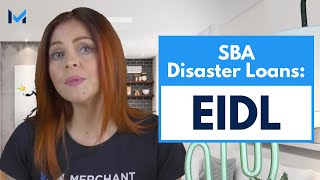 SBA Economic Injury Disaster Loan EIDL Program COVID19 [upl. by Gniw905]