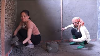 NEXTRenovating House Walls Cleaning Helping Old Lady Repair House Hoang Thi Chien [upl. by Ylrbmik202]