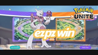 Pokemon Unite  EzPz Mewtwo gameplay [upl. by Wira]