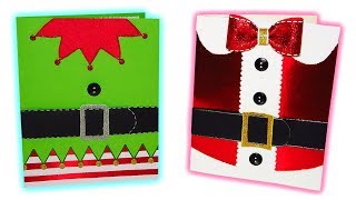 🎅🏼 DIY Postales o Tarjetas Navideñas ORIGINALES FÁCILES Y RÁPIDAS de hacer 🎅🏼 [upl. by Grimonia]