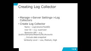 TIBCO Jaspersoft JasperReports Server Log Collector Explained [upl. by Enimassej]