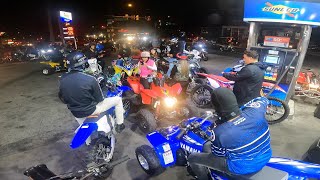 500 BIKES TAKEOVER PHILLY GAS STATION  itzmiike215 [upl. by Ailhat]