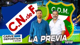 Nacional Vs Deportivo Maldonado La Previa CARVE DEPORTIVA 1010 [upl. by Hplar515]