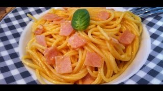 Die leckeren Spaghetti Carbonara  gesundes Fitness Rezept [upl. by Anatnom]