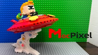 Moc Pixel  COMPLETE SPEED BUILD  Calvin amp Hobbes  Spaceman Spiff  280 pcs [upl. by Akirdnas]