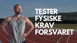 Tester Fysiske Krav i Forsvaret [upl. by Sirdna]