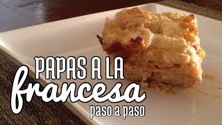 Receta con la que me enamoró mi esposo  PAPAS A LA FRANCESA fácil y rica  prepara para después [upl. by Buffy]