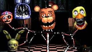 FRANKENSTEIN ANIMATRONIC Jumpscare  Five Decaying Nights [upl. by Xila]