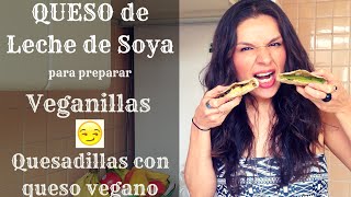 QUESO VEGANO PARA QUESADILLAS  VIDA VEGANA ♥︎ [upl. by Kee]