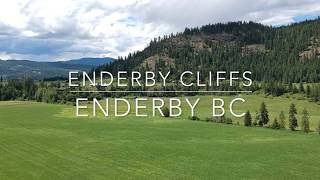 Enderby Cliffs Hike  DJI Drone Footage  Enderby BC [upl. by Pedroza912]