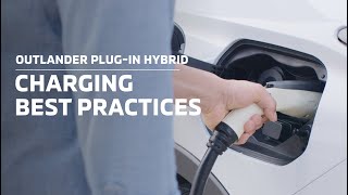 2024 Mitsubishi Outlander Plugin Hybrid SUV Charging Best Practices [upl. by Max]