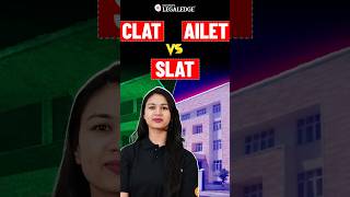 CLAT vs AILET vs SLAT Law Exams Ka Showdown ⚖️😎 [upl. by Nielsen]