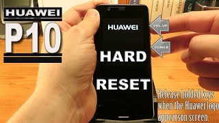 Huawei P10 Hard Reset Factory Reset [upl. by Alrzc]